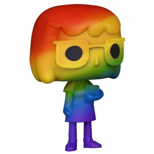 Funko Pop Tina Belcher Rainbow collectible preserves fan memorabilia.