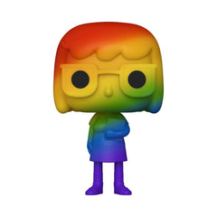 Funko Tina Belcher Rainbow side-view adds playful charm to your shelf.