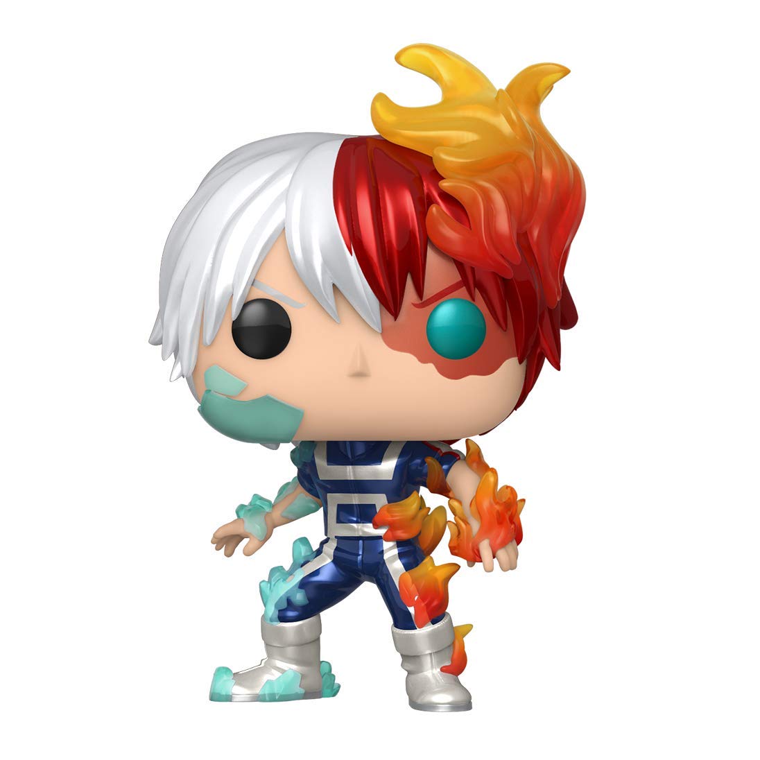 Funko POP Animation Todoroki Metallic, window box view, ideal for gifting and desk decor