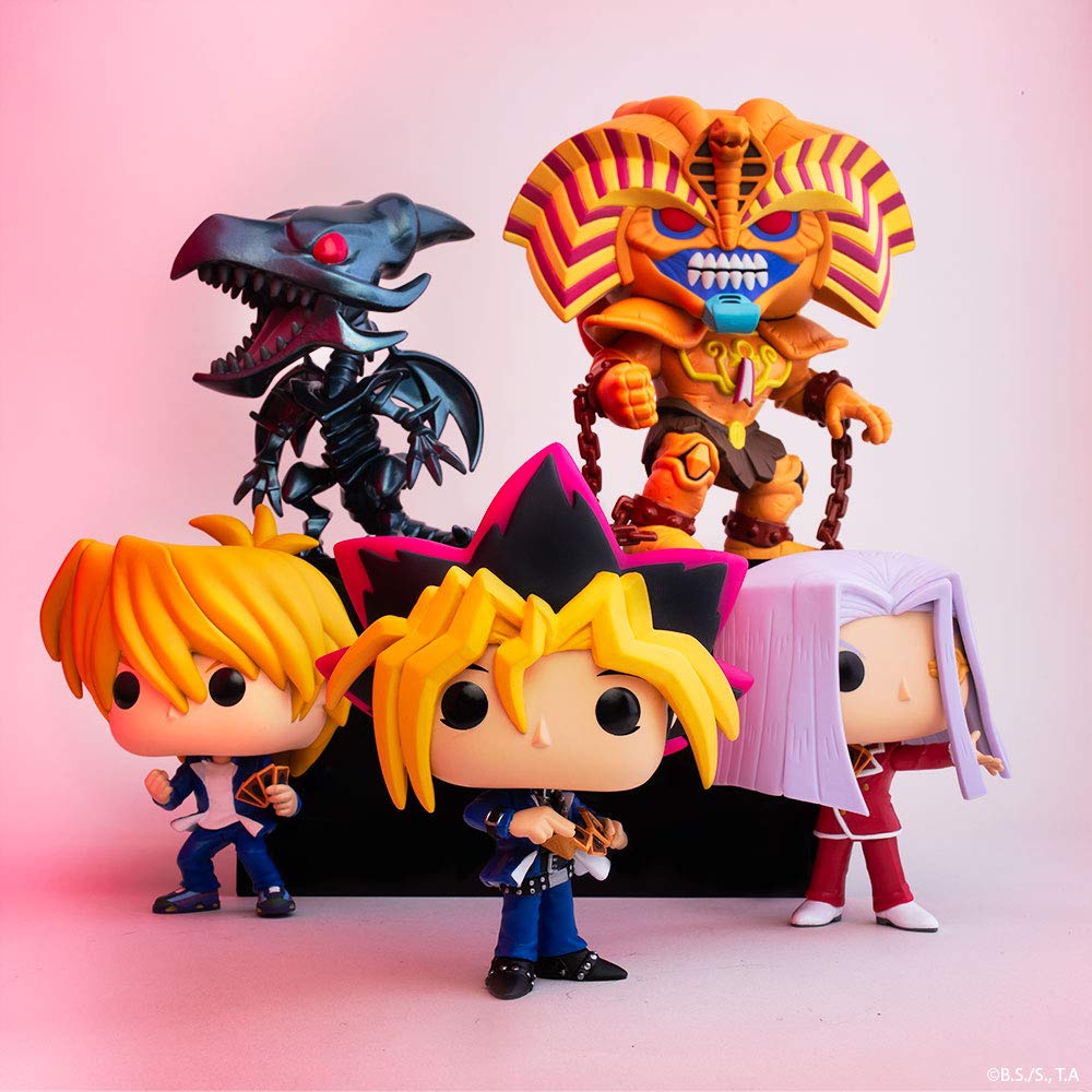 Funko Pop! Yu-Gi-Oh Red-Eyes Black Dragon front view; perfect on shelves.