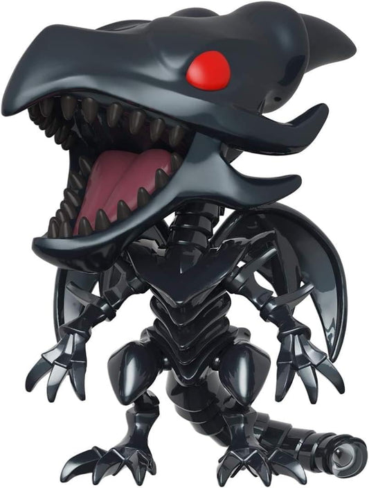 Funko Pop! Yu-Gi-Oh Red-Eyes Black Dragon pose; ideal display piece for fans.