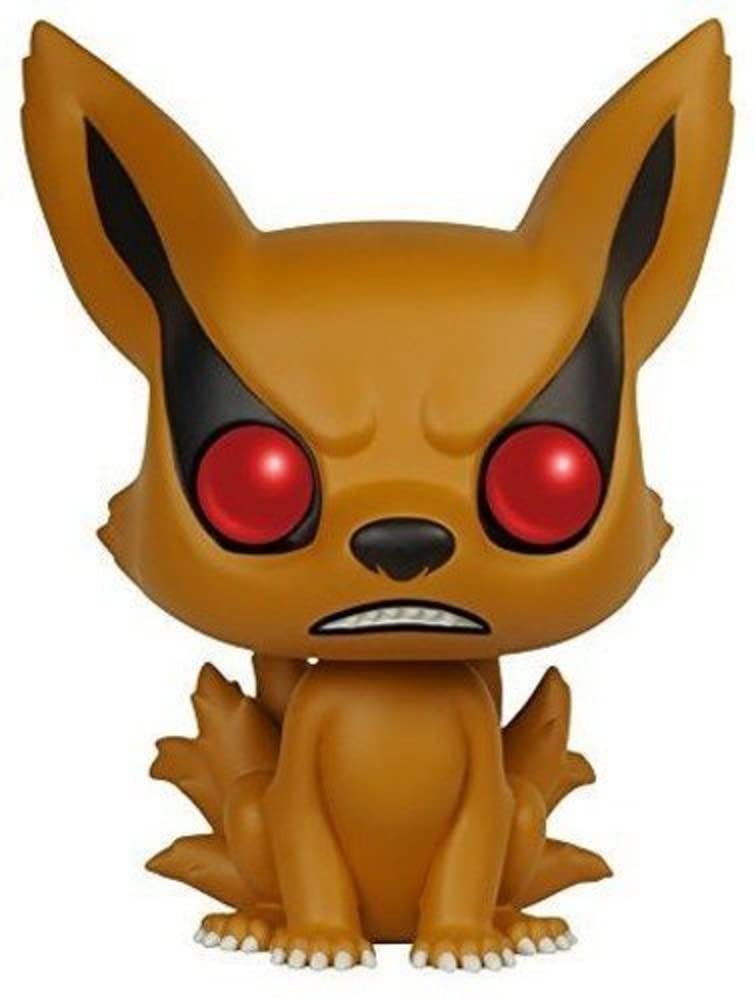 Funko Pop Naruto Kurama front view, ideal for shelf display
