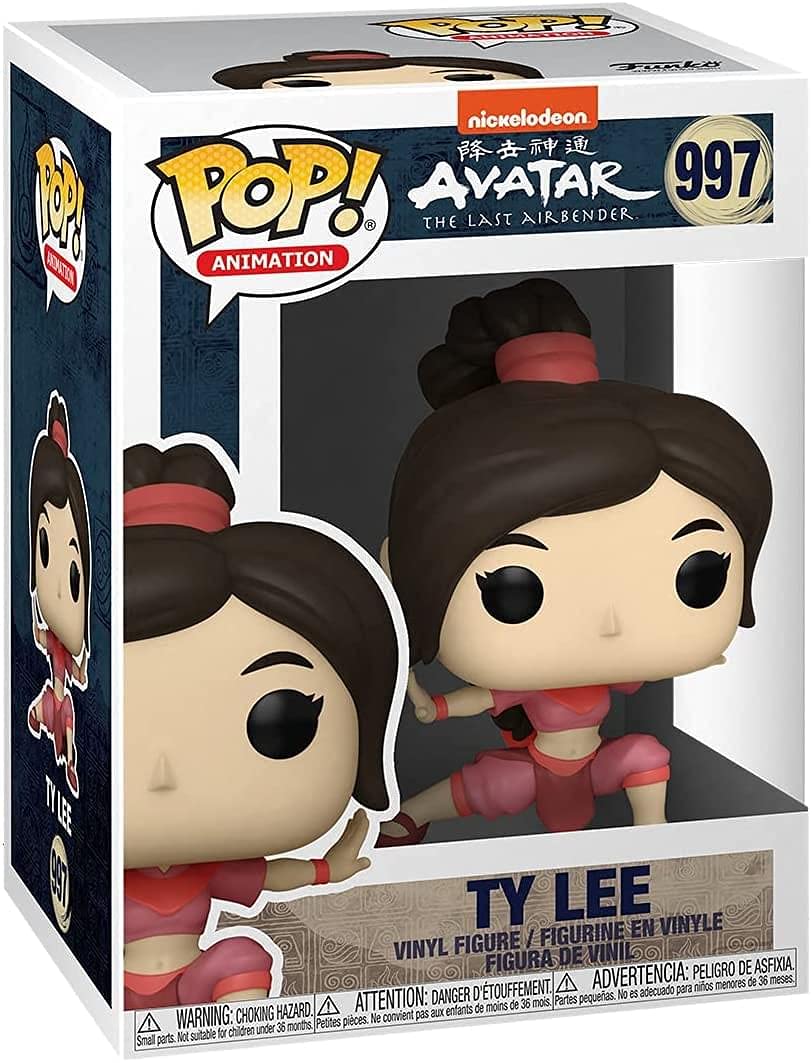 Funko Pop Avatar Ty Lee window display box protects and showcases the figure.