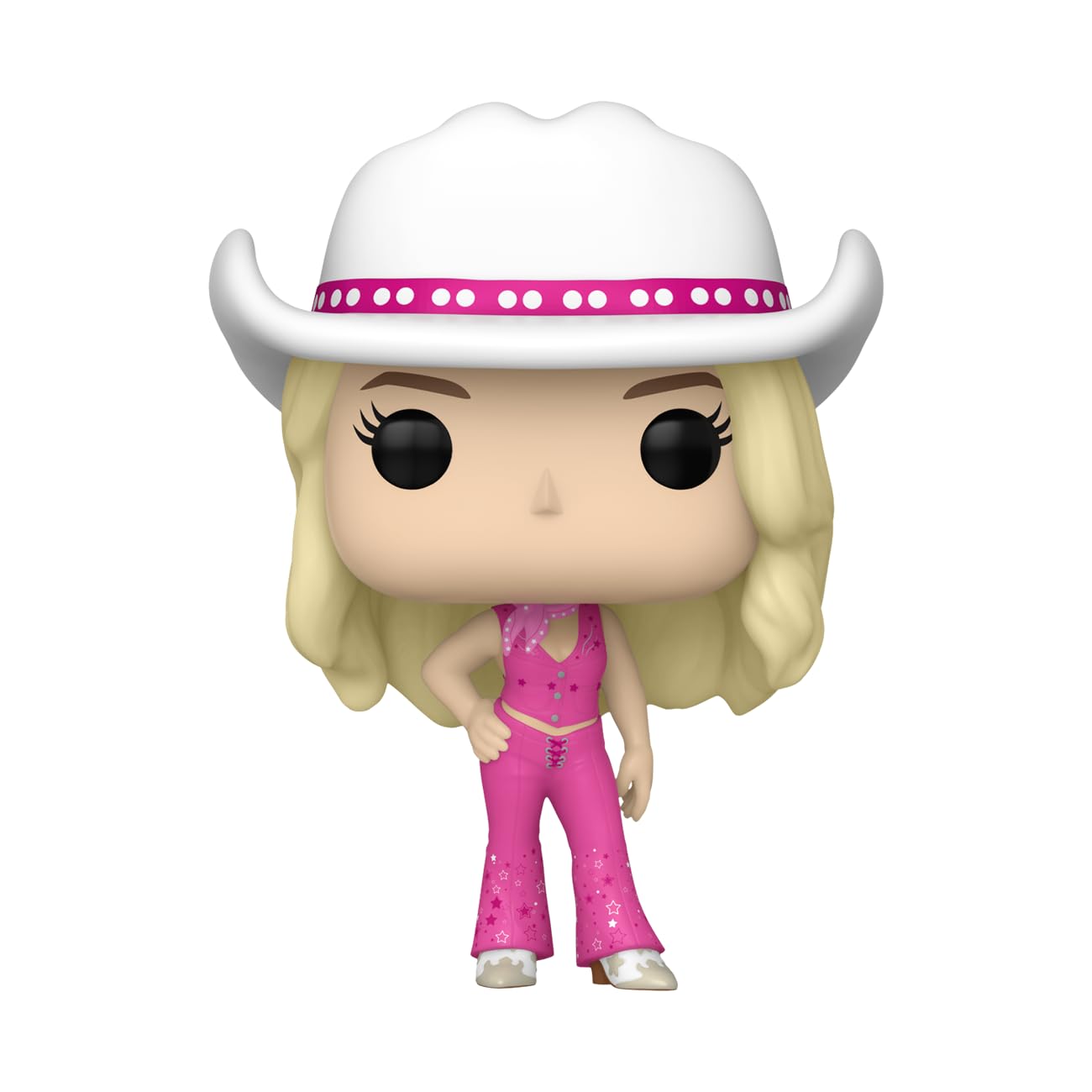Funko Pop Barbie Western front view for display and collection