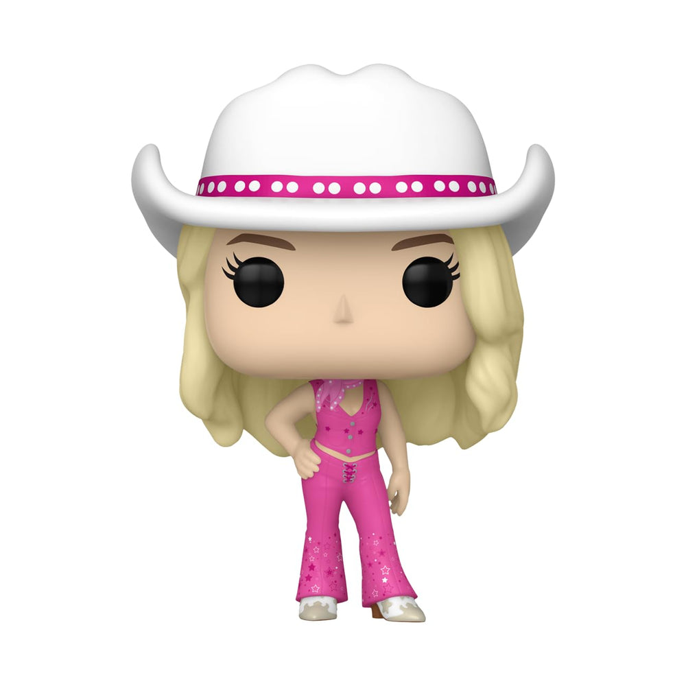 Funko Pop Barbie Western front view for display and collection