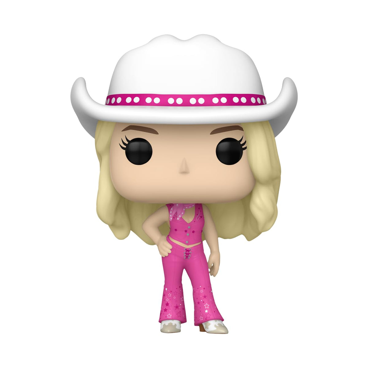Funko Pop Barbie Western front view for display and collection