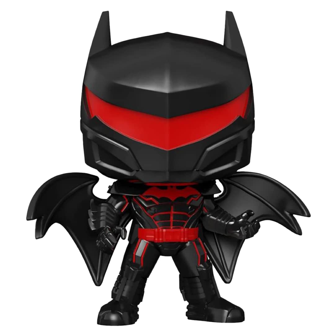 Funko Pop! Batman: Hellbat with exclusive sticker for added display appeal.