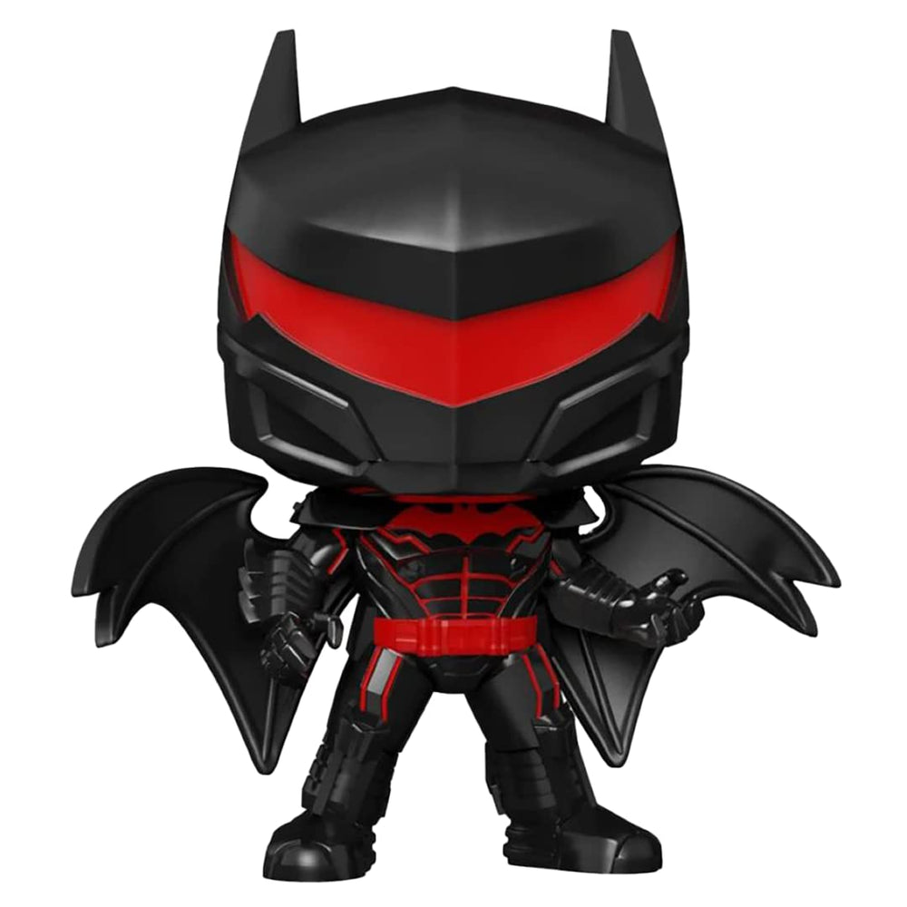 Funko Pop! Batman: Hellbat with exclusive sticker for added display appeal.