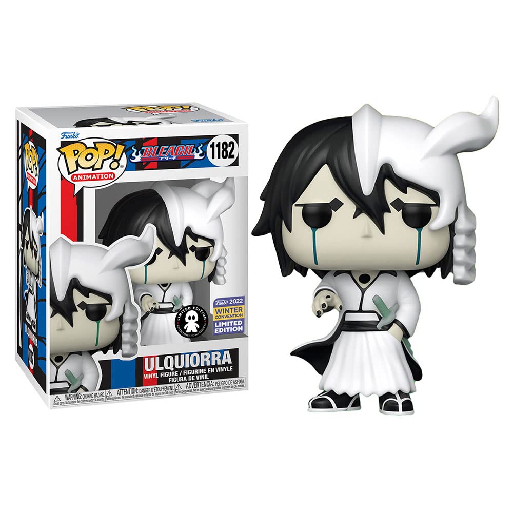 Funko Pop Bleach Ulquiorra exclusive badge highlights Smartoys limited release.