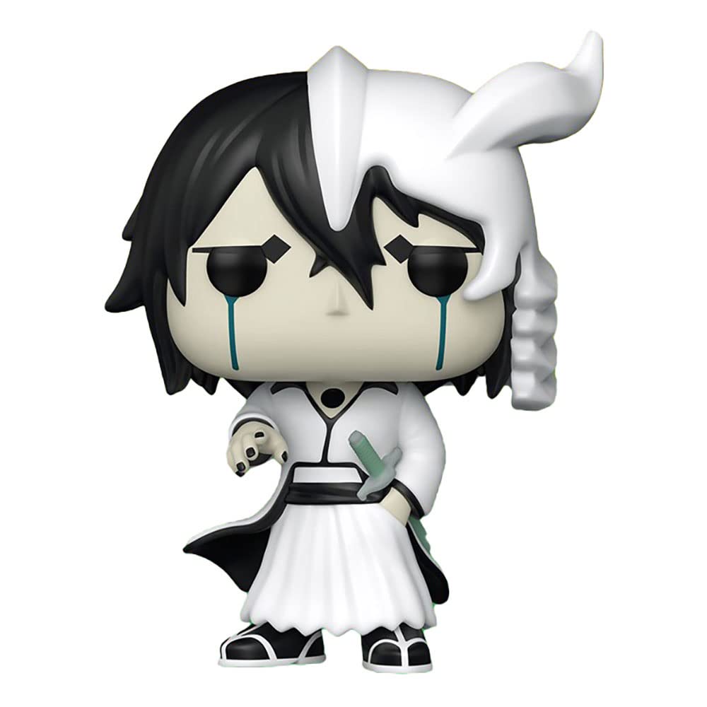 Funko Pop Bleach Ulquiorra front view with detailed paint for display.