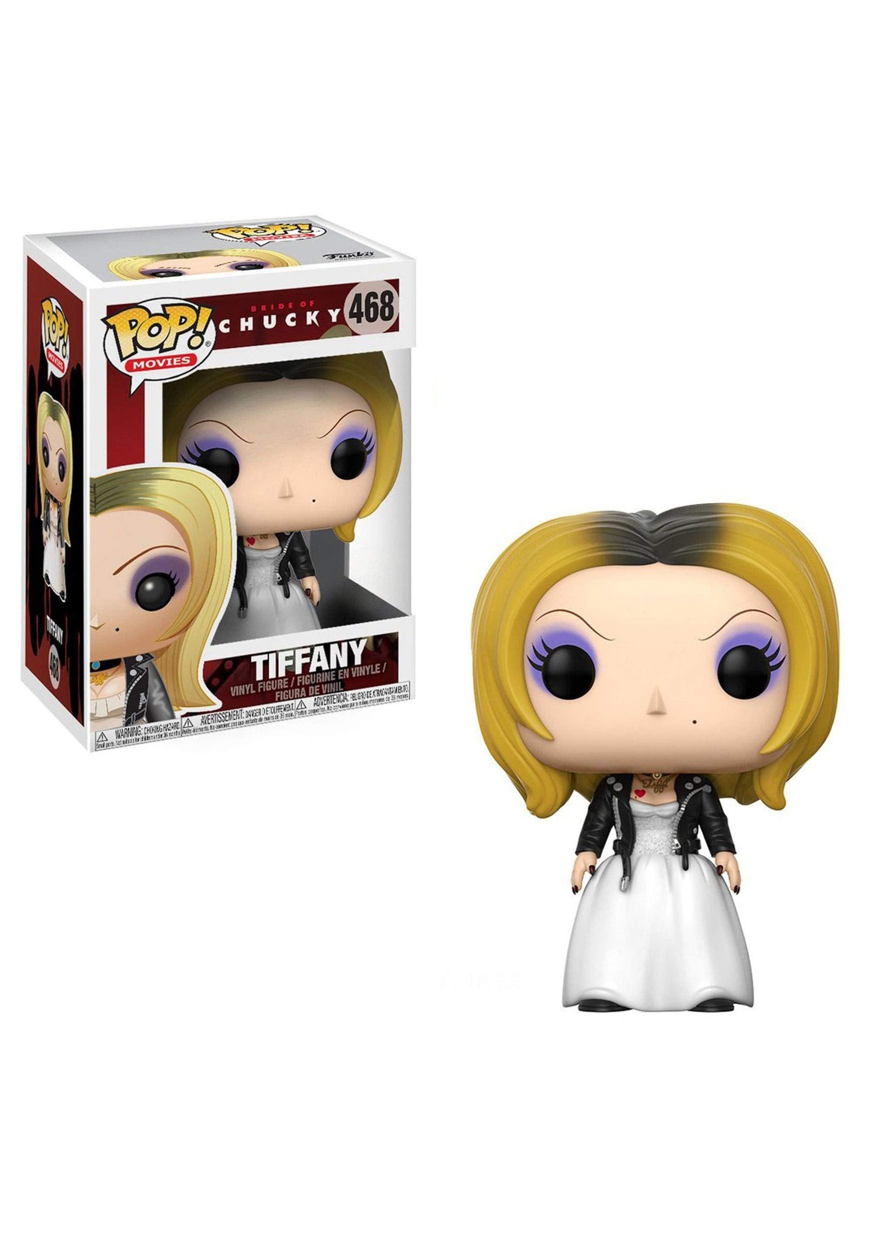 Funko Pop! Bride of Chucky Tiffany figurine in display-ready pose for collectors