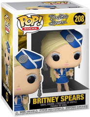 Funko Pop Britney Spears Toxic packaging with window box, ideal for gifting.