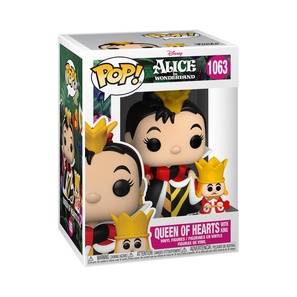 Funko POP Buddy Disney Queen with King multicolor figure on display shelf