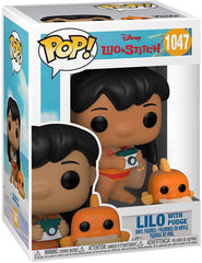 Funko POP Lilo with Pudge side view; ideal for shelves.