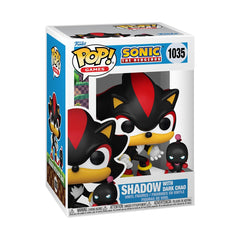 Funko POP Shadow the Hedgehog with Buddy figure, ideal display piece.