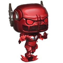Funko Pop DC Heroes Red Death window box packaging ideal for collectors.