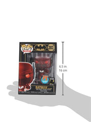 Funko Pop DC Heroes Red Death side view highlighting sculpt details.