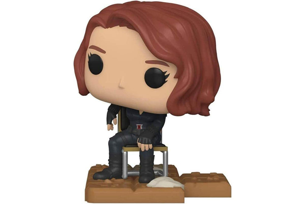 Funko Pop! Deluxe Black Widow Shawarma figure for display and Avengers collection.