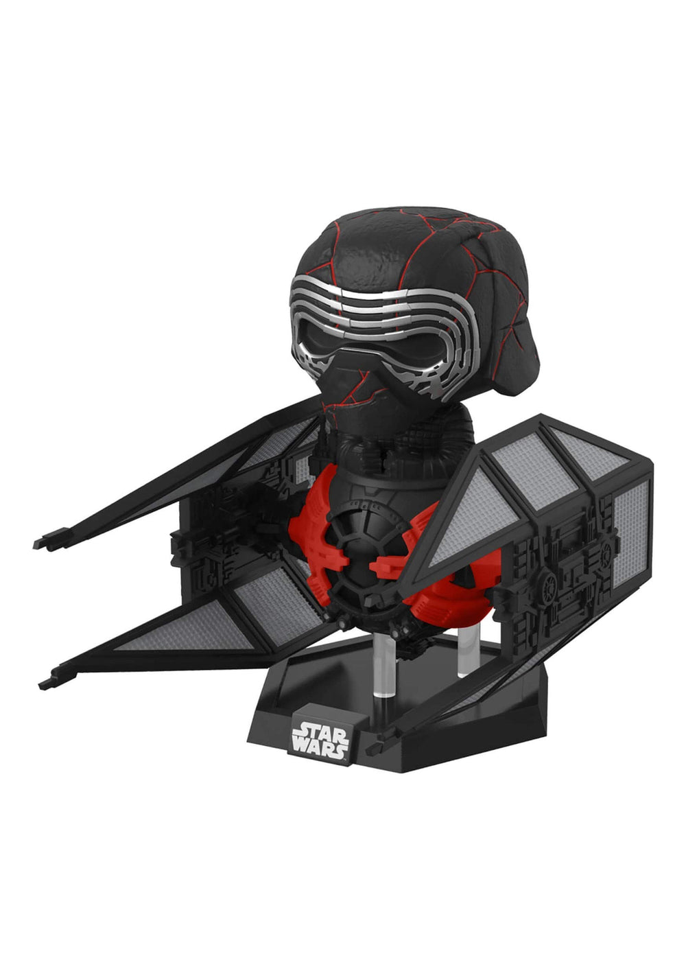 Funko Pop! Deluxe Kylo Ren Whisper figure - 6-inch display-ready collectible for shelves.