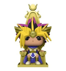 Funko Pop Deluxe Yu-Gi-Oh Atem Pharaoh metallic figure for display