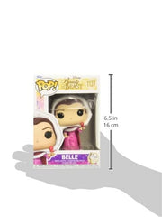 Winter Belle displayed on a shelf with other Beauty and the Beast POP! Vinyls.