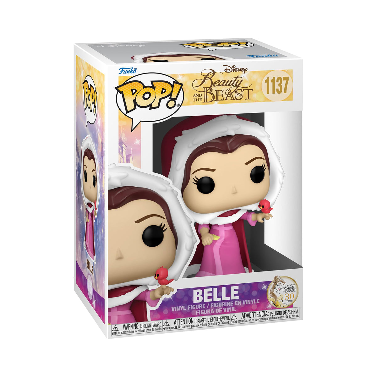 Funko POP Disney Winter Belle figure for display and collection.