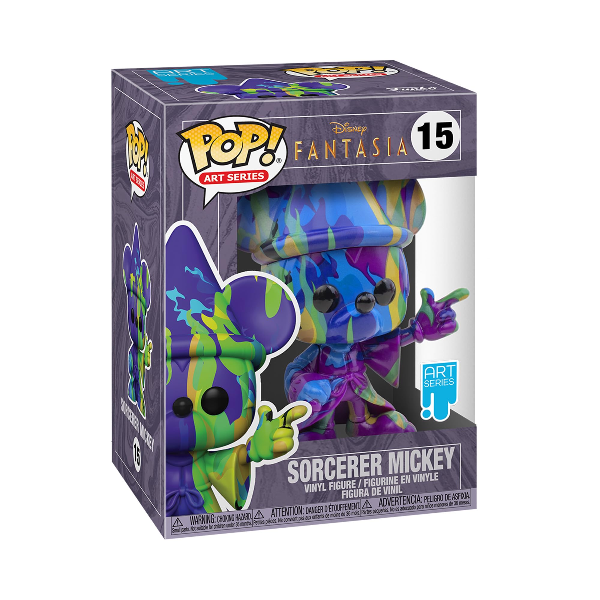 Funko Pop! Disney Mickey #2 front view display, ideal for Fantasia 80th Anniversary collection