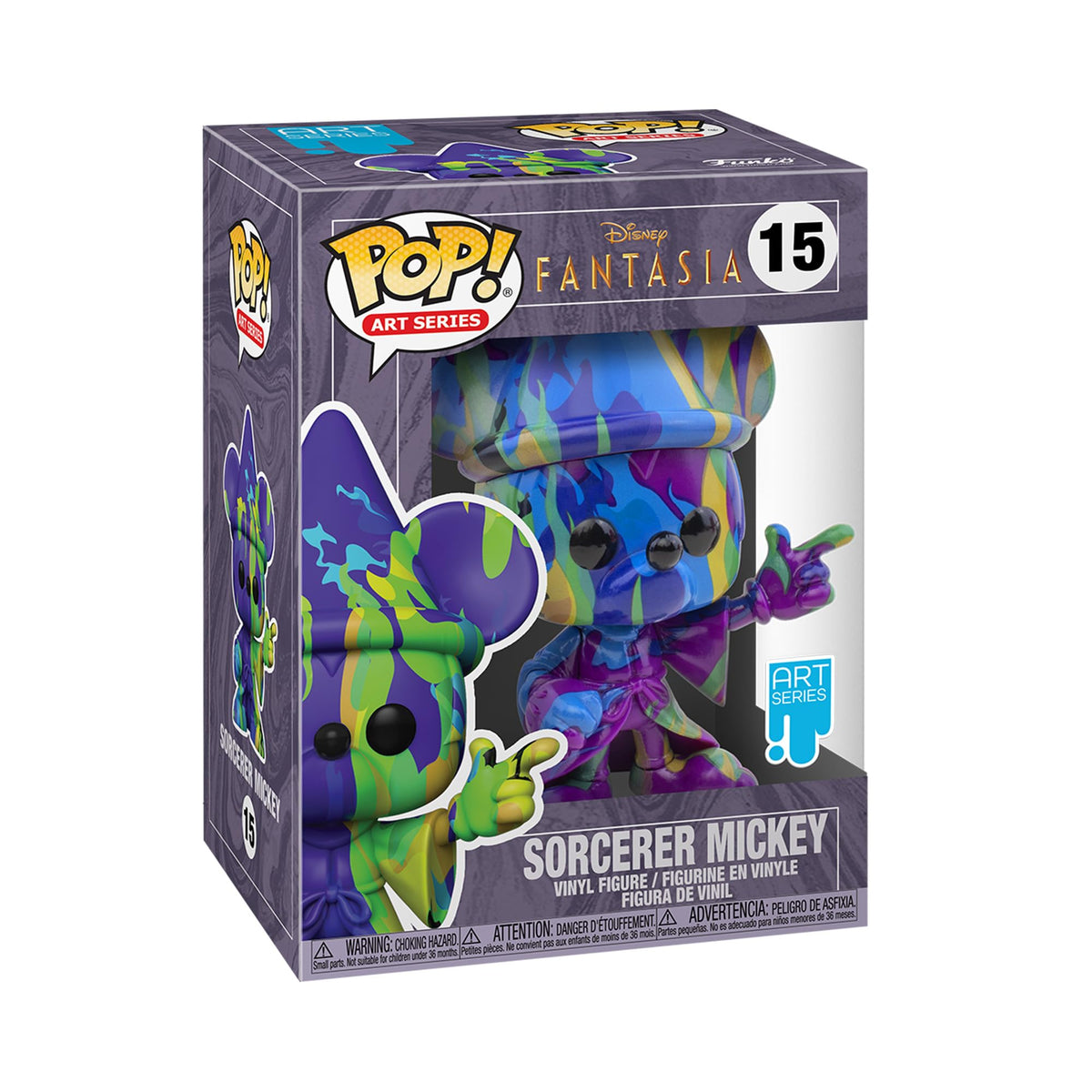 Funko Pop! Disney Mickey #2 front view display, ideal for Fantasia 80th Anniversary collection