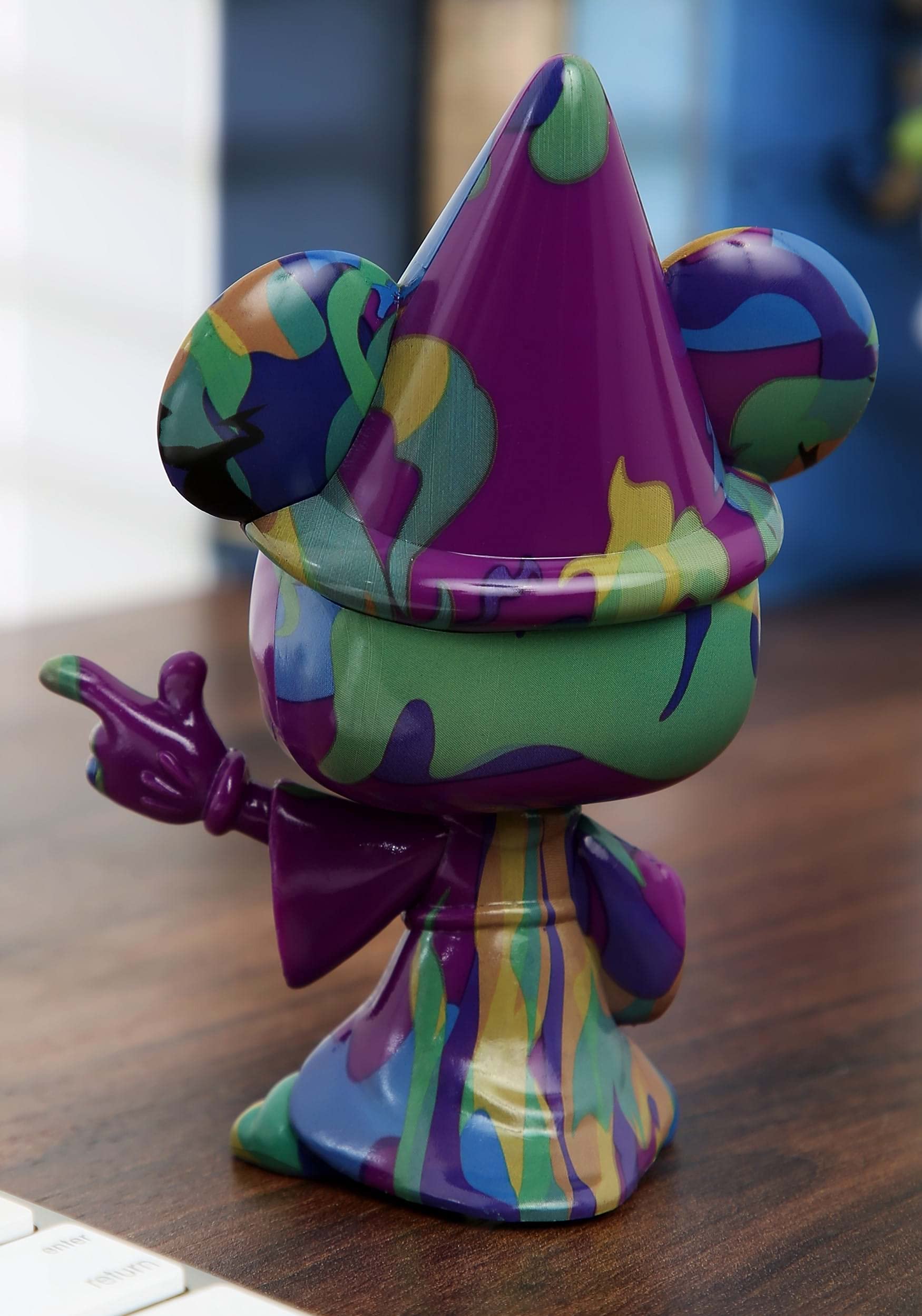 Funko Pop! Disney Mickey #2 side angle showcases detailed pose for desk or shelf display