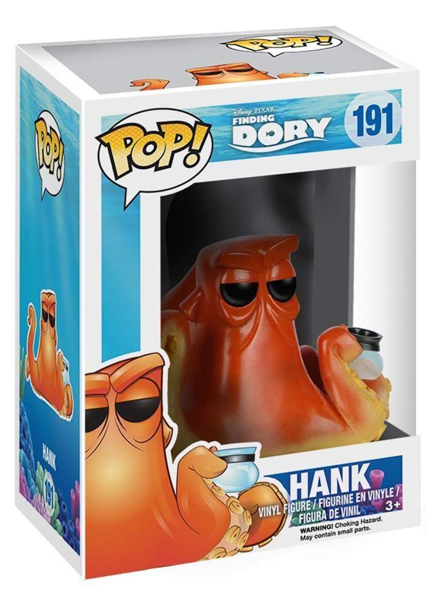 Funko Pop Disney Hank figure for display and collection.