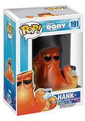 Funko Pop Disney Hank side view highlights stylized design.