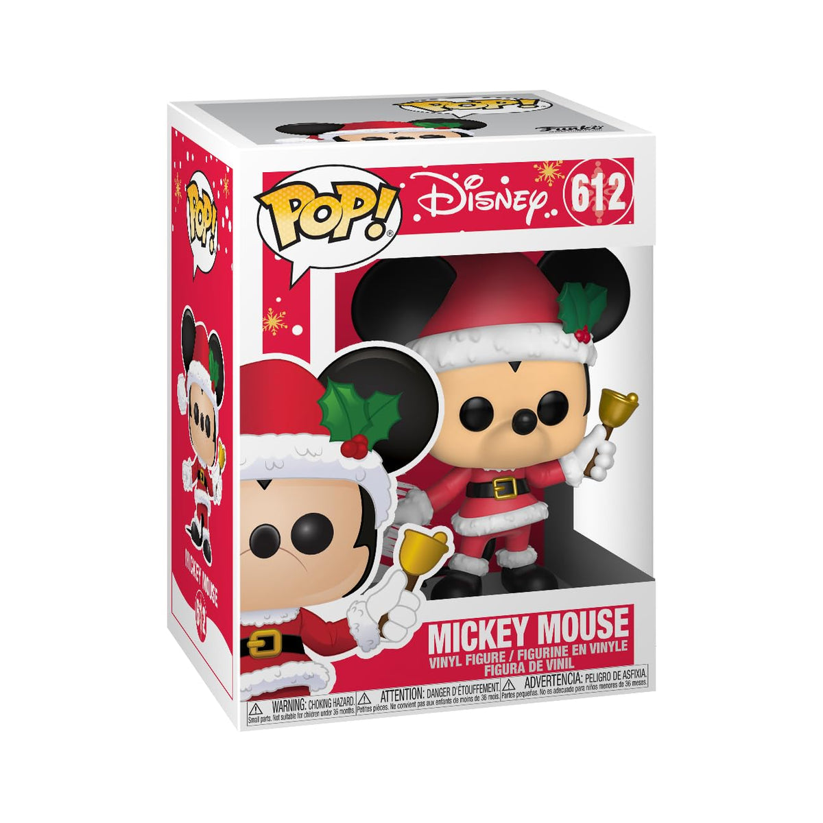 Funko Pop! Disney Holiday Mickey window box display for collectability