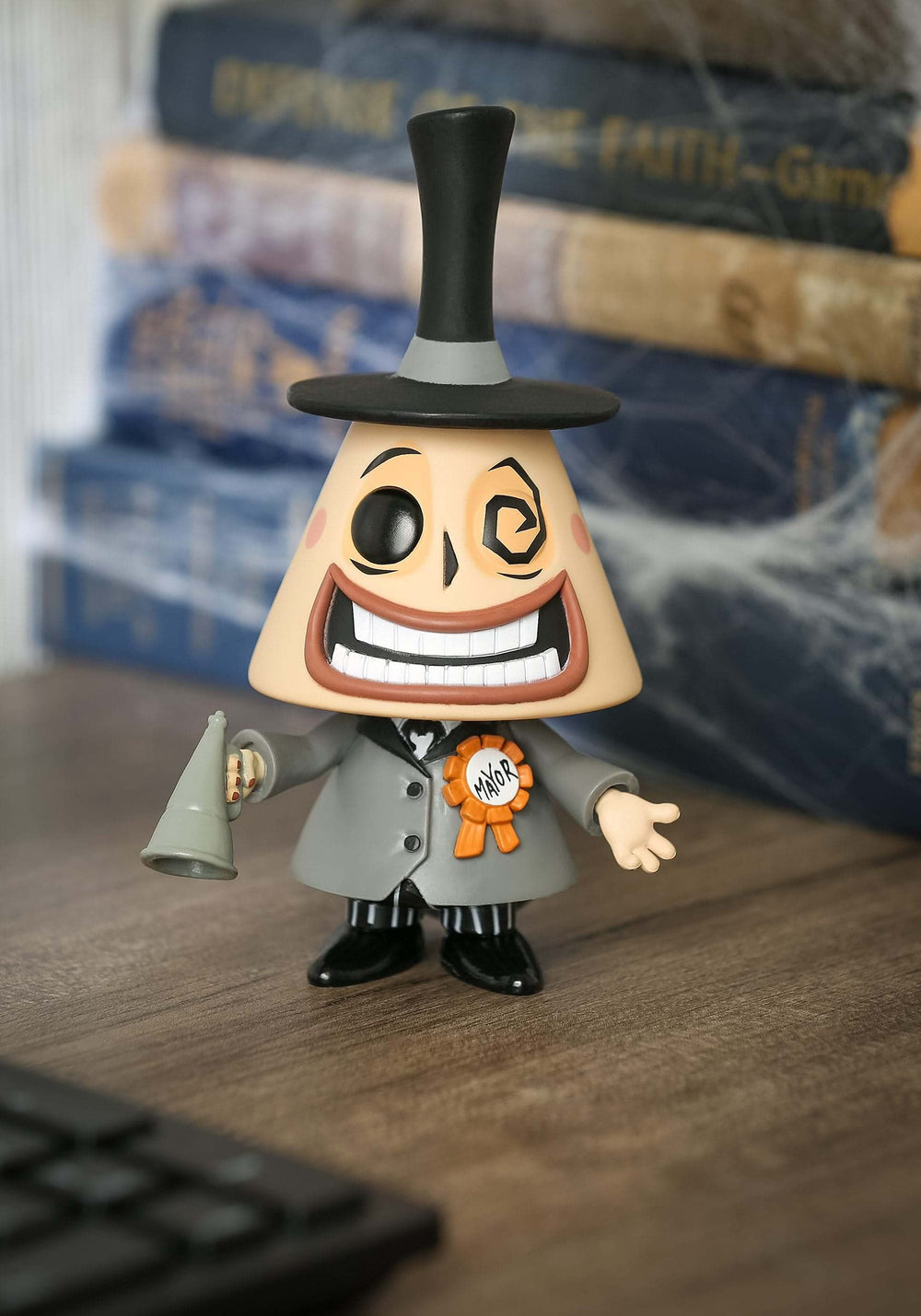 Funko Pop Disney NBC Mayor with Megaphone chase variant adds rarity to your collection