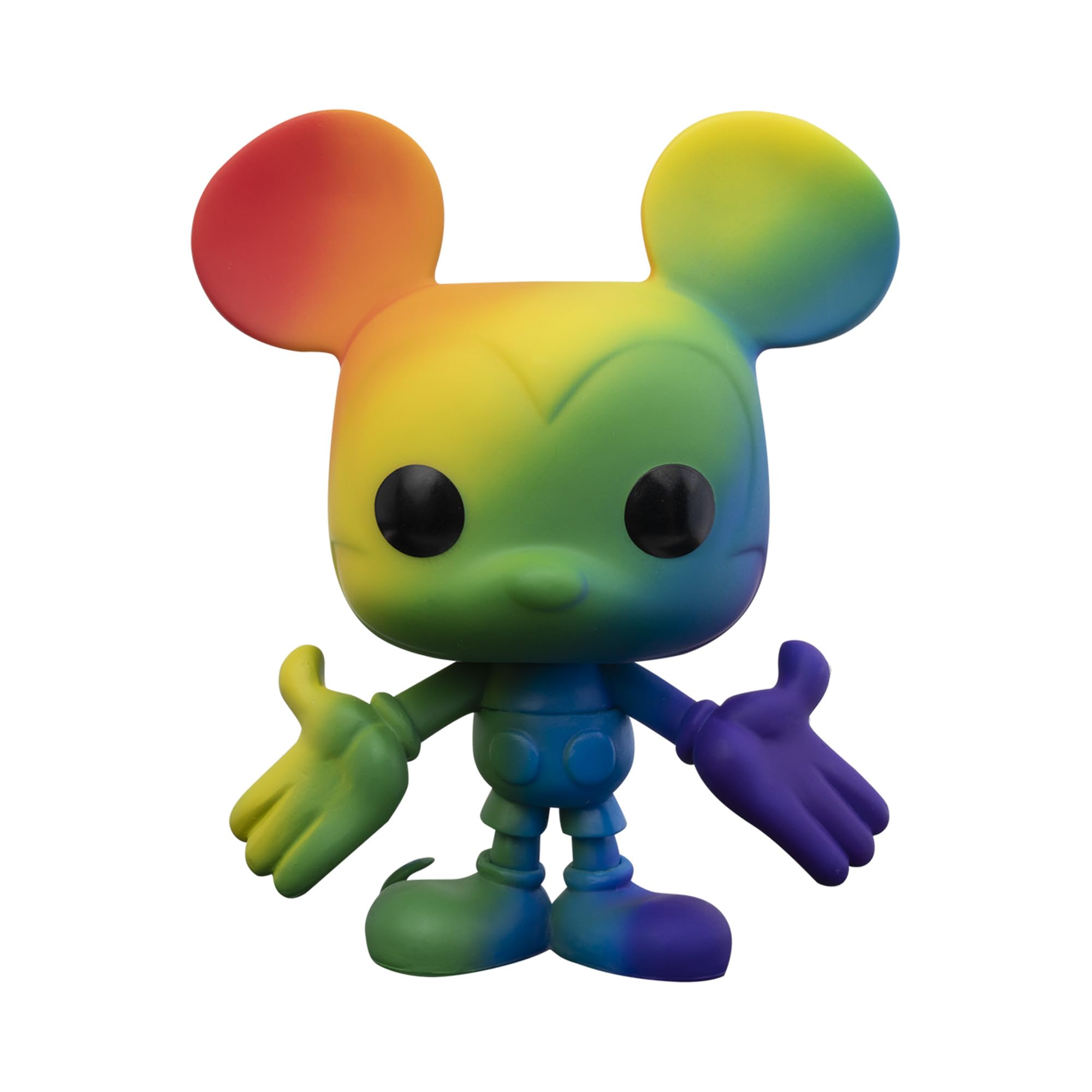 Funko Pop Disney Pride Mickey Rainbow packaging shown in retail-ready packaging