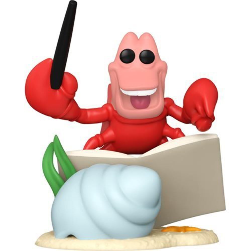 Sebastian side-profile Funko Pop Disney figure highlighting design.