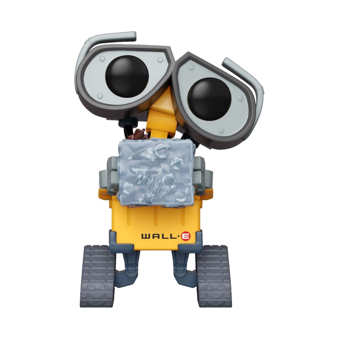 Funko Pop Disney WALL-E with trash cube WonderCon exclusive for shelf display.