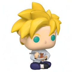 Funko Pop Dragon Ball Z SS Gohan with Noodles perfect gift for fans and collectors.