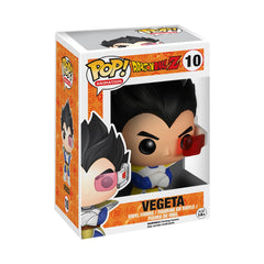 Funko Pop Dragon Ball Z Vegeta front view ideal for shelf display