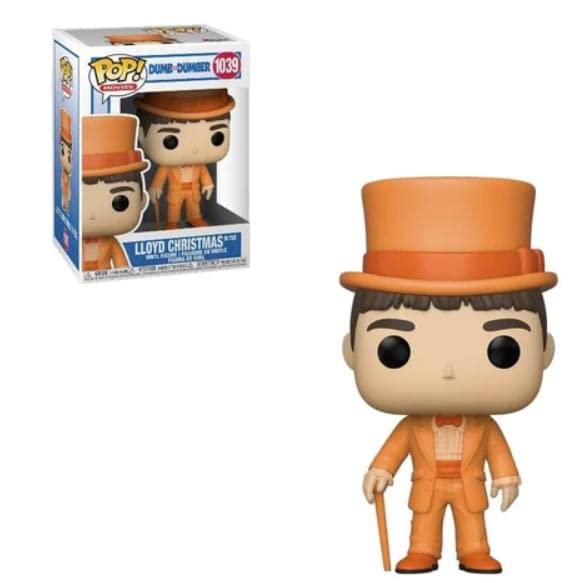 Funko Pop Lloyd in Tux packaging shows safe, compact, gift-ready presentation