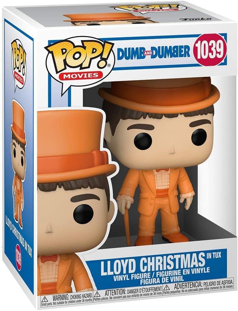 Funko Pop Lloyd in Tux side view enhances display variety and collectibility