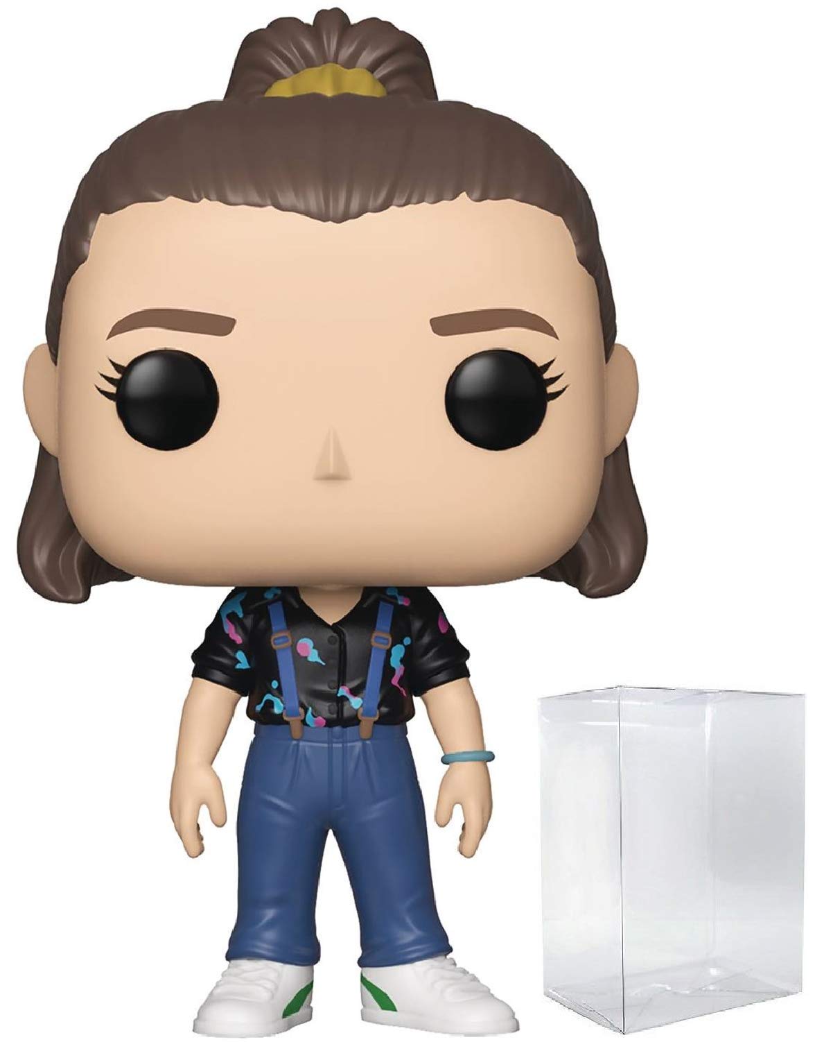 Funko Pop Eleven with Suspenders figure, vivid pose ideal for shelf display