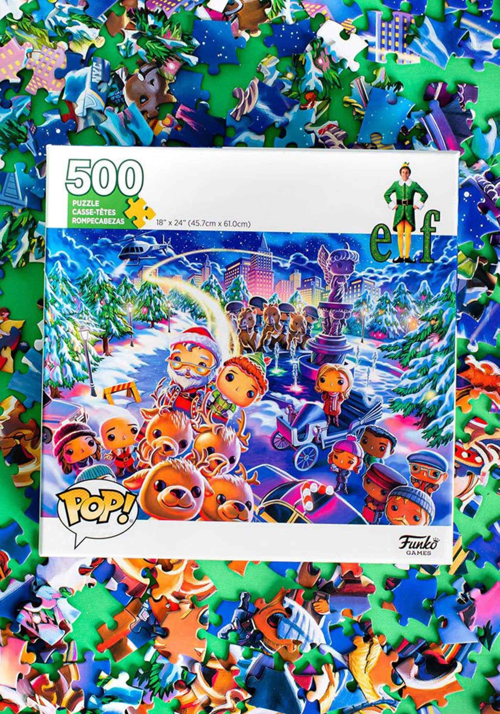 Funko Pop! Puzzle - Elf features a matte finish for glare-free viewing.