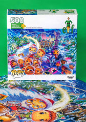 Funko Pop! Puzzle - Elf showcases an original illustration for festive charm.