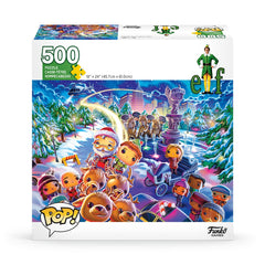 Funko Pop! Puzzle - Elf has precise interlocking pieces for a smooth build.