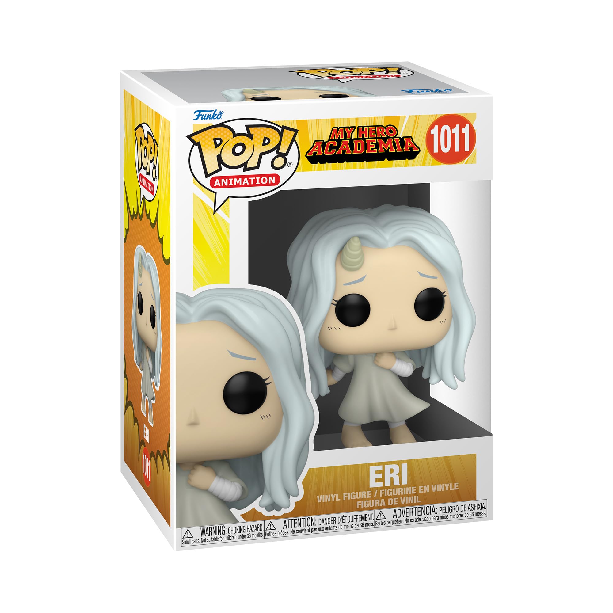 Funko Pop Eri figure front view, ideal for vibrant display on collector shelves.
