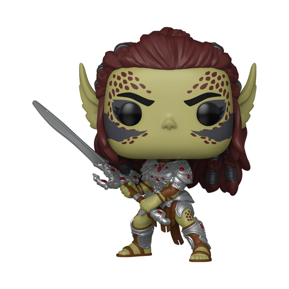 Funko Pop! Lae'zel vinyl figure with dynamic pose, ideal display shelf centerpiece.