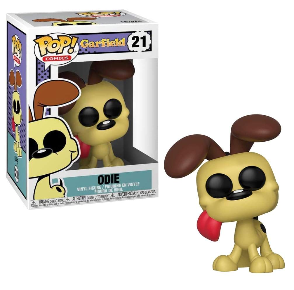 Funko Pop Garfield Odie window box; perfect for display and gifting to fans.