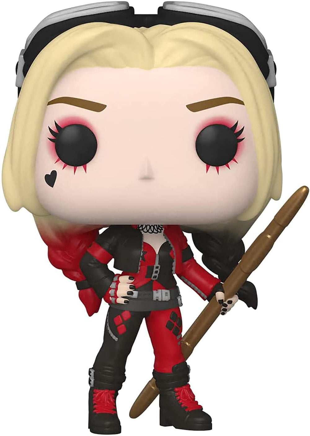 Funko Pop Harley Quinn Bodysuit front view display-ready collectible