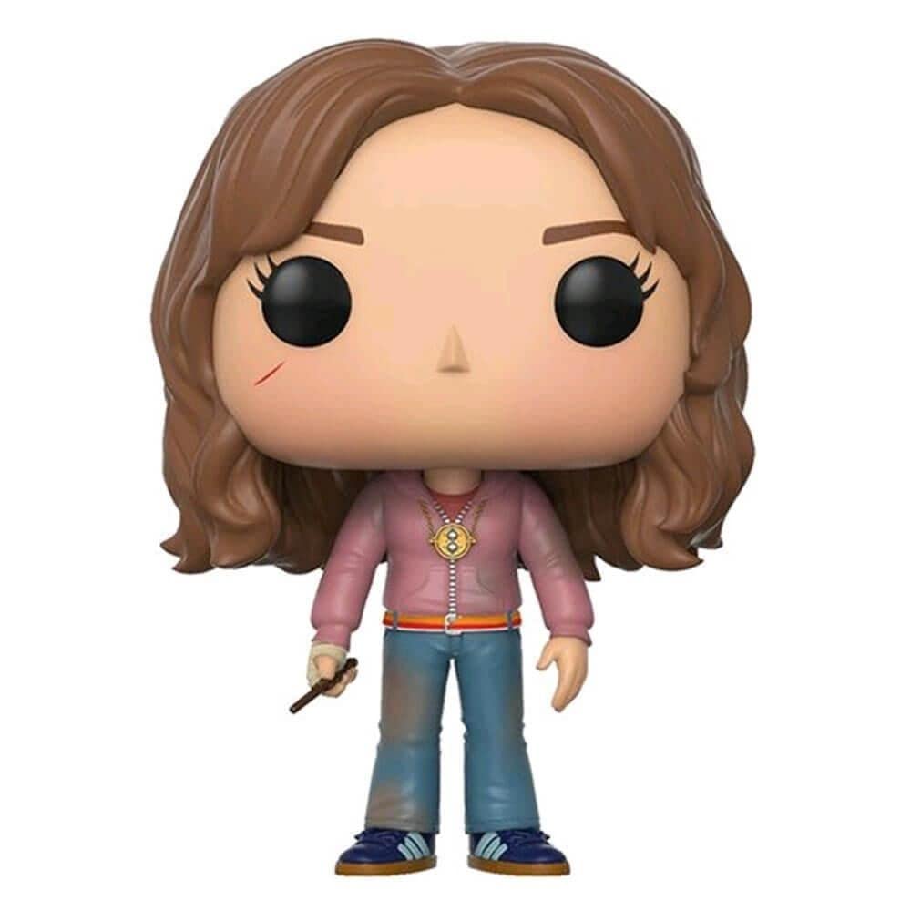 Funko Pop Hermione Time Turner close-up for display and color appreciation.