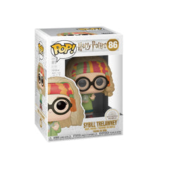 Funko POP! Harry Potter Professor Sybill Trelawney front view figure for display.